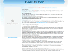 Tablet Screenshot of flash2voip.com